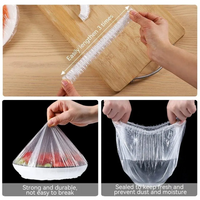 100-Piece Magic Stretch Food Covers – Reusable Covering Caps
