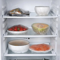 100-Piece Magic Stretch Food Covers – Reusable Covering Caps