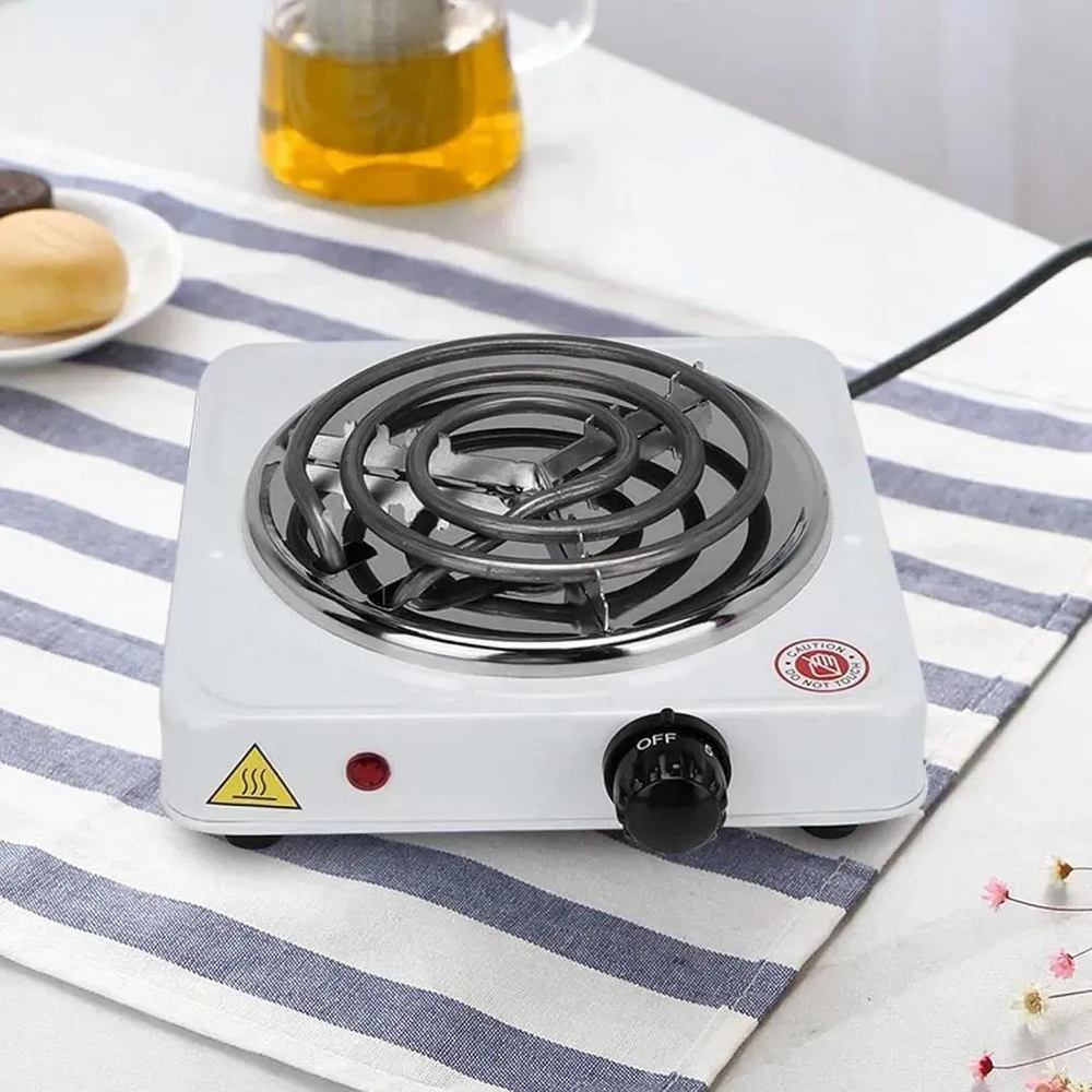 1000W Portable Electric Stove – High-Performance Single Burner Hot Plate