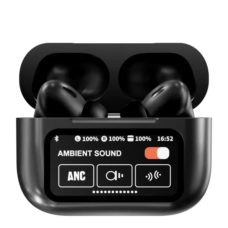 Midnight Black Airpods Pro Edition – ANC & 1500mAh Power Case