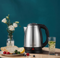 2.0L Premium Stainless Steel Electric Kettle – Fast-Boil Tea & Coffee Maker