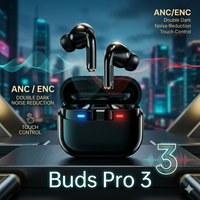 Buds Pro 3 Wireless Earbuds: Bluetooth 5.3 & Noise Cancelling
