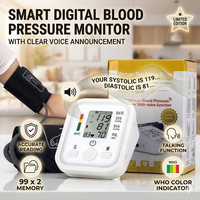 Digital Blood Pressure Monitor with Voice Function