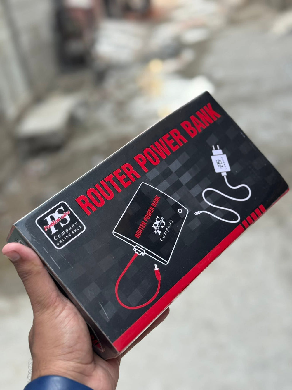 Mini UPS Router Power Bank 12V & 9V – Up to 5 Hours Wi-Fi Router Backup
