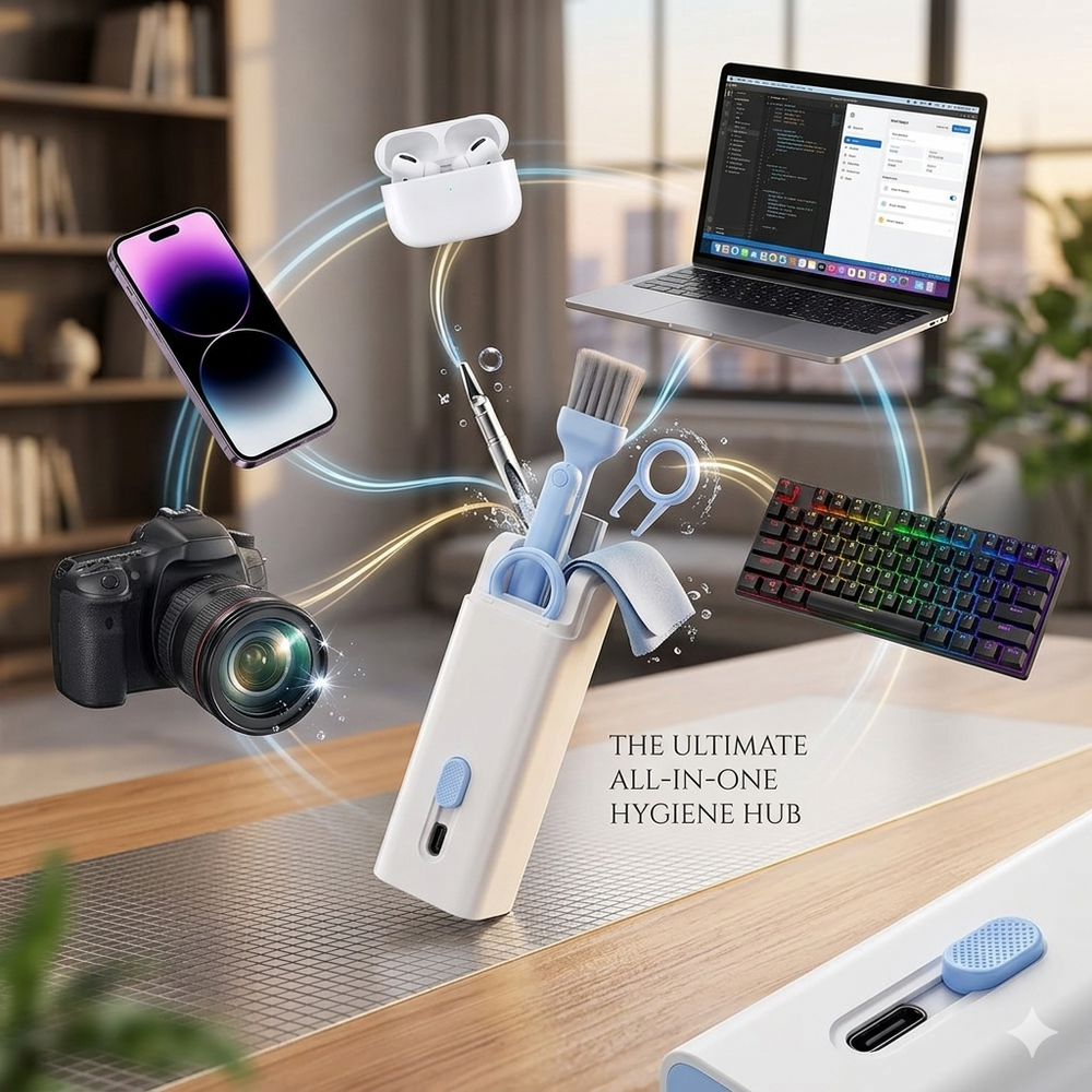 7-in-1 Gadget Cleaning Kit – For AirPods, Keyboards & Screens