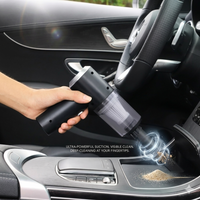 3-in-1 Portable Car Vacuum – High Suction & USB Rechargeable