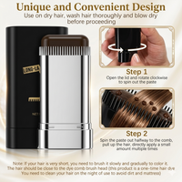 Instant Root Touch-Up Hair Wand – Turns White or Gray to Natural Black