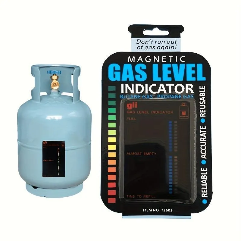 Magnetic LPG Gas Level Indicator – Real-Time Smart Refill Sensor