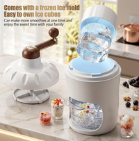 Manual Gola Ganda & Ice Crusher – Stainless Steel Blade Ice Crusher