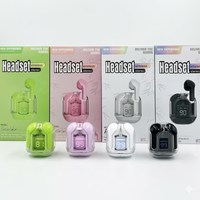 Air31 Crystal Wireless Earbuds – Transparent Design & ENC