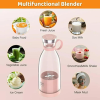 Portable USB Rechargeable Mini Blender –  Smoothie & Juice Maker