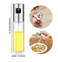 100ml Premium Glass Oil Sprayer – Cooking Mist for Air Fryer & BBQ