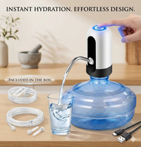 Rechargeable Touch-Switch Water Pump With Stainless Steel Pipe