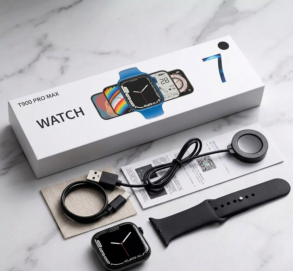 T900 Pro Max Smart Watch – Long Battery & HD Display