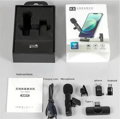 Wireless Clip-on Mic: Noise Reduction for TikTok & Vlogging