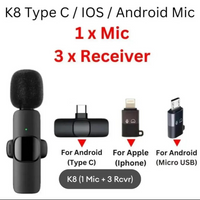 Wireless Clip-on Mic: Noise Reduction for TikTok & Vlogging